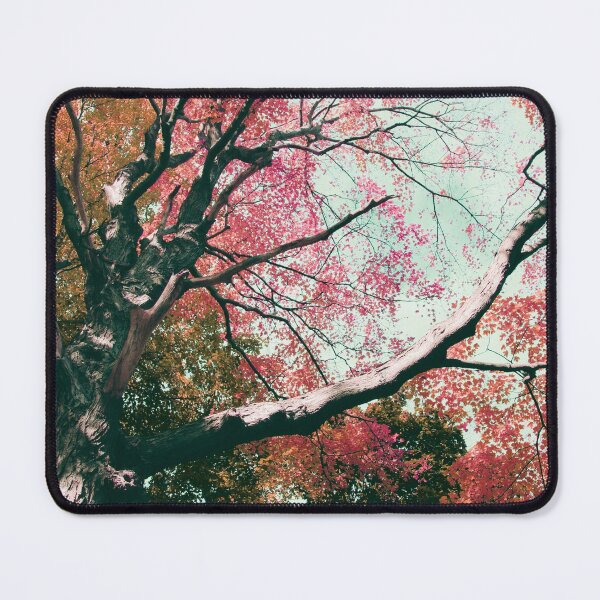 Item preview, Pink & Orange Vintage Tree designed and sold by RoseyElisabeth.