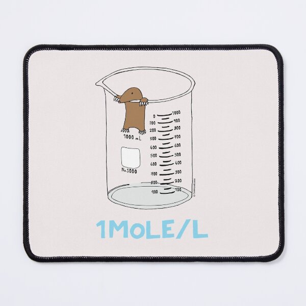 Item preview, Chemistry 1 Mole Per Litre For Mole Or Avogadro Day designed and sold by LawrenceCliffo1.