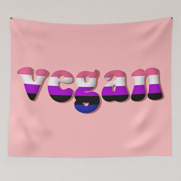 Item preview, Vegan Genderfluid Pride Flag Retro LGBTQ designed and sold by cashewdays.