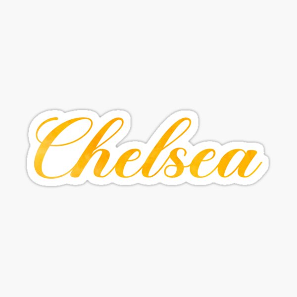 Item preview, Premium Custom Name - Chelsea designed and sold by DitaNadiaStore.