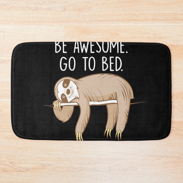 Item preview, Wake Up Be Awesome Go To Bed Funny Lazy Sloth Classic designed and sold by KristineWilli.