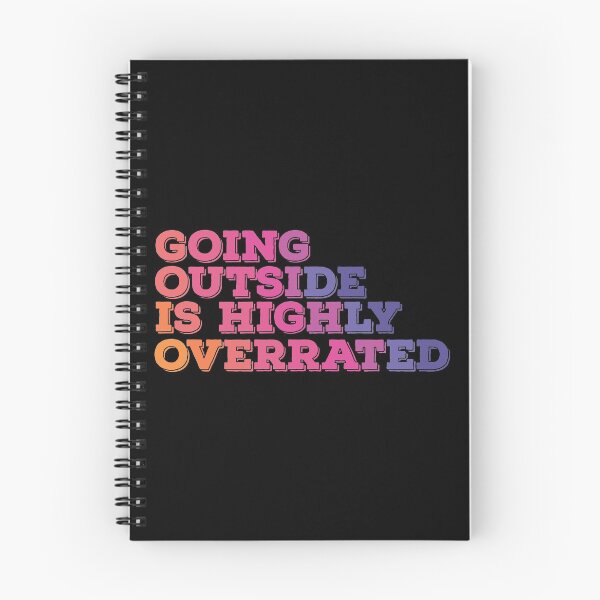 Item preview, Going Outside is Highly Overrated designed and sold by SportDIXIT.