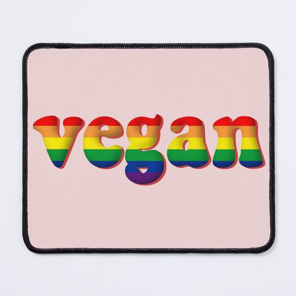 Item preview, Vegan Rainbow LGBT+ Pride Flag Retro LGBTQ designed and sold by cashewdays.