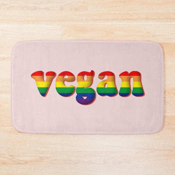 Item preview, Vegan Rainbow LGBT+ Pride Flag Retro LGBTQ designed and sold by cashewdays.