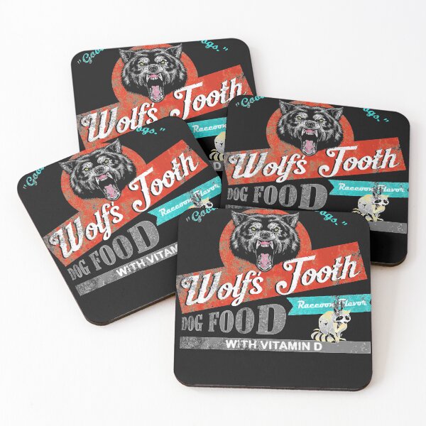 Item preview, Wolfs Tooth Dog Food, Distressed T-Shirts O-Neck Classic designed and sold by KristineWilli.