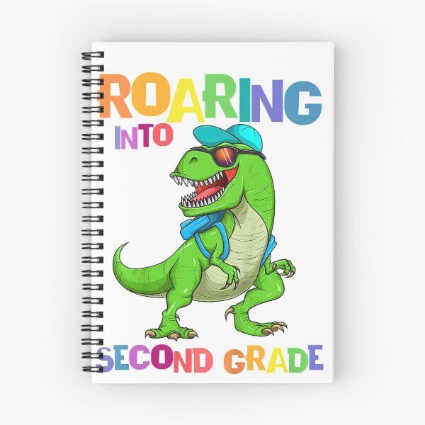 Item preview, Kids Roaring Into Second Grade Dinosaur T Rex Back To School Gift T-Shirt designed and sold by PhloiSontoklon.