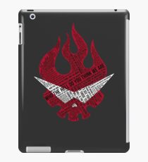 Vinilo o funda para iPad Tipografía Gurren Lagann