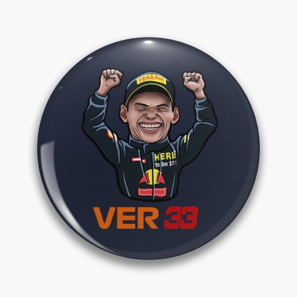 Max Verstappen F1 Champion Pin