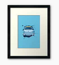 Berlin Wall - Trabant Framed Print