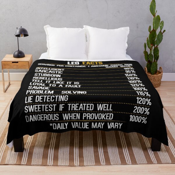 Item preview, Leo Facts Zodiac Birthday Funny Leo Facts designed and sold by hoangtrongkhiem.