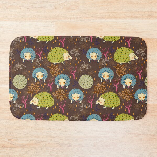 Item preview, Hedgehogs chilling in autumn  designed and sold by VannaShanha.