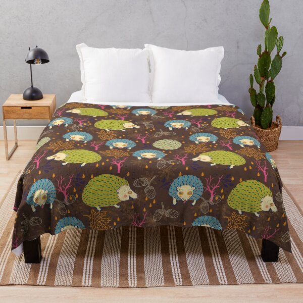 Item preview, Hedgehogs chilling in autumn  designed and sold by VannaShanha.