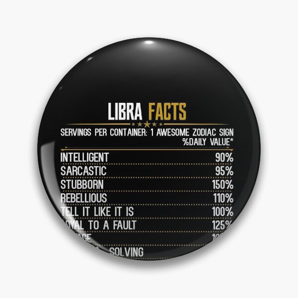 Item preview, Libra Facts Zodiac Birthday Funny Libra Facts designed and sold by hoangtrongkhiem.