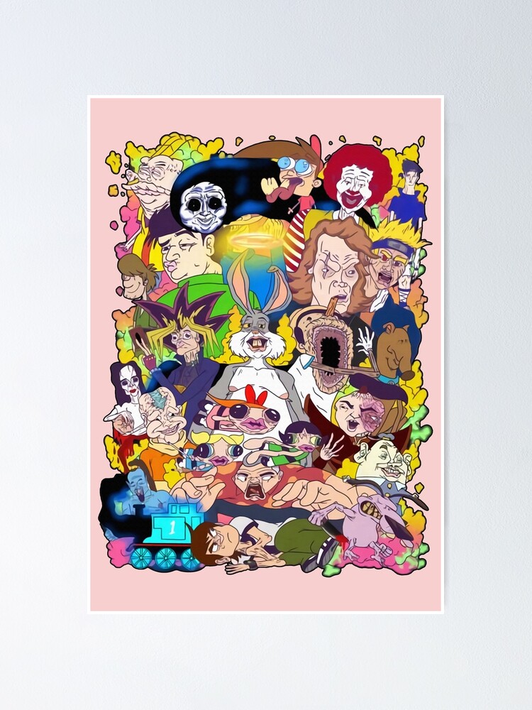 "Meatcanyon, Merch, Cartoon, For, Men, Women, Customize" Poster by