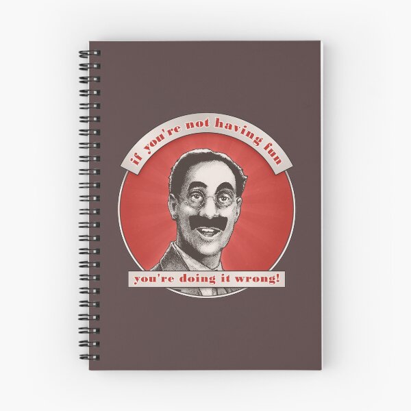 Item preview, Groucho v8 - If You're Not Having Fun designed and sold by daveRei.