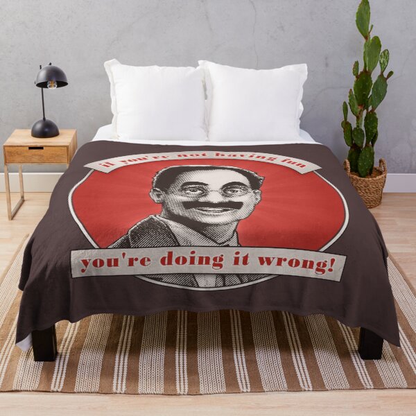 Item preview, Groucho v8 - If You're Not Having Fun designed and sold by daveRei.