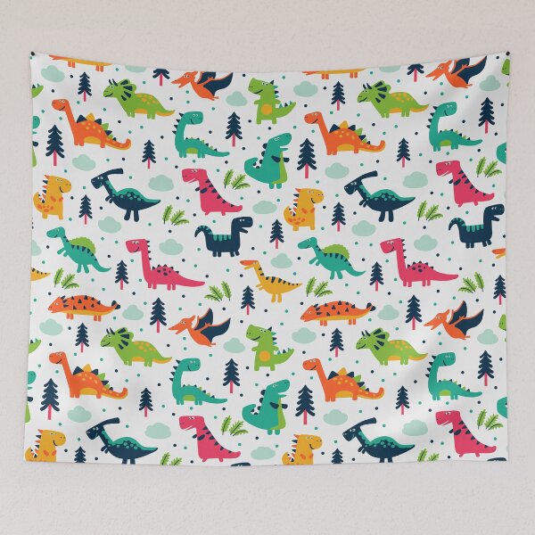 Item preview, Funny dinosaurs in cartoon designed and sold by VannaShanha.