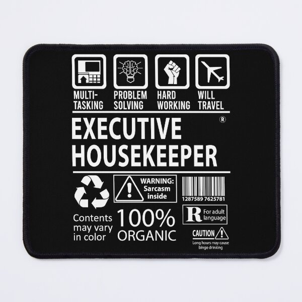 Item preview, Executive Housekeeper T Shirt - MultiTasking Certified Job Gift Item Tee designed and sold by oslandefren.