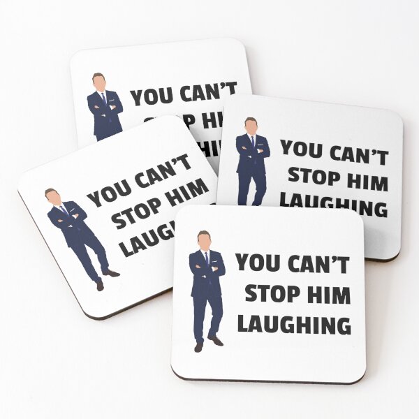Item preview, You Can_t Stop Him Laughing_quot_ - original Bradley Walsh fan art designed and sold by Canaryfusion.