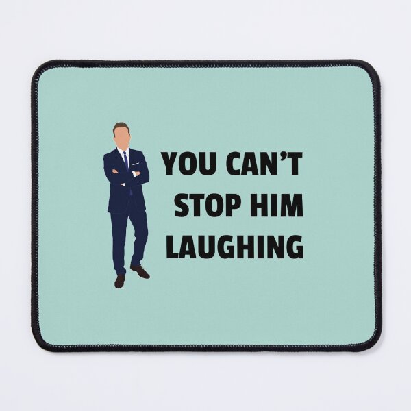 Item preview, You Can_t Stop Him Laughing_quot_ - original Bradley Walsh fan art designed and sold by Canaryfusion.