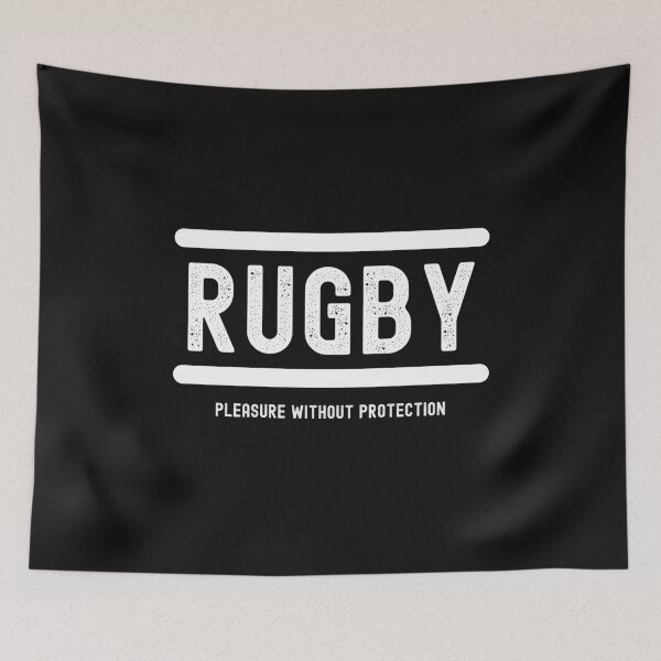 Item preview, Rugby-Pleasure Without Protection-Funny Rugby designed and sold by SighFly52.