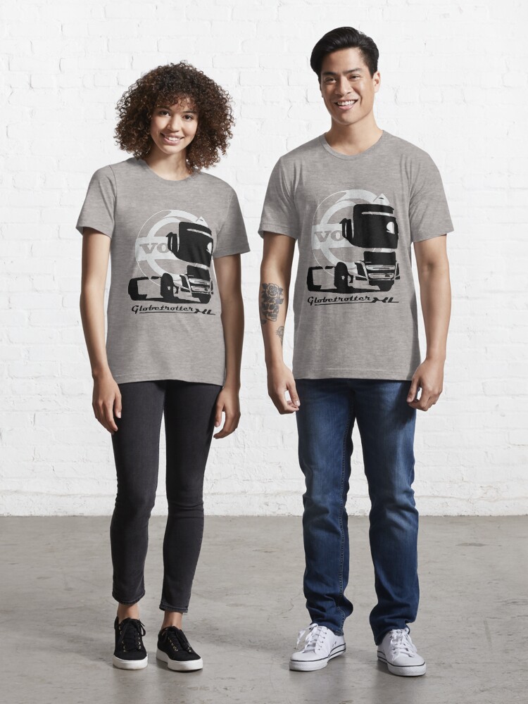 Volvo Truck with Type Globetrotter Essential T Shirt for Sale by RandyCreation Redbubble