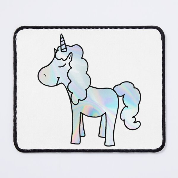 Item preview, Holographic Aesthetic Unicorn designed and sold by sticker-vault.