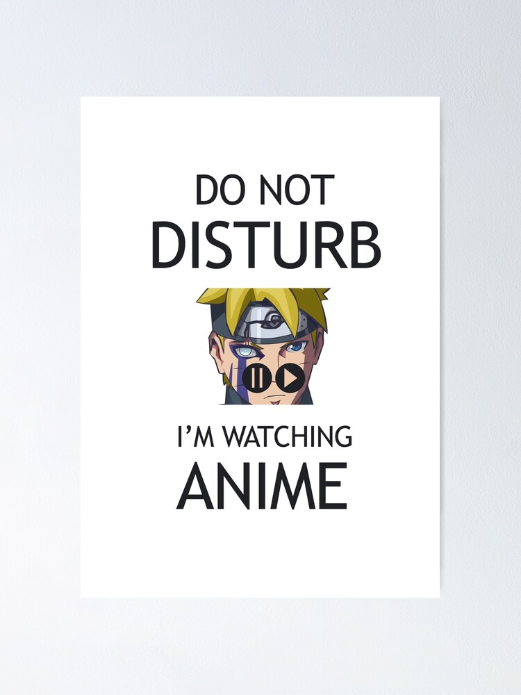 "Do not disturb I