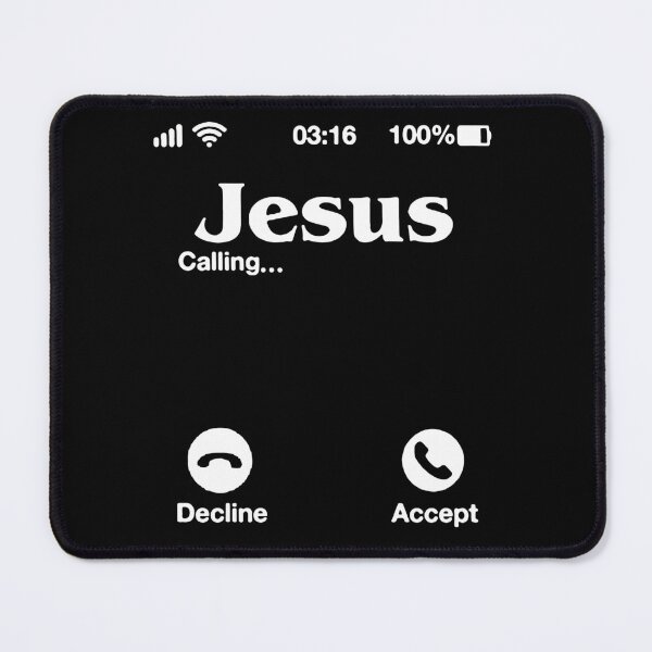 Item preview, Jesus is calling Love Jesus Got Jesus boyfriend Cool Mountain Gift Premium Apparel Funny Holiday Xmas designed and sold by DesignByHeartUK.