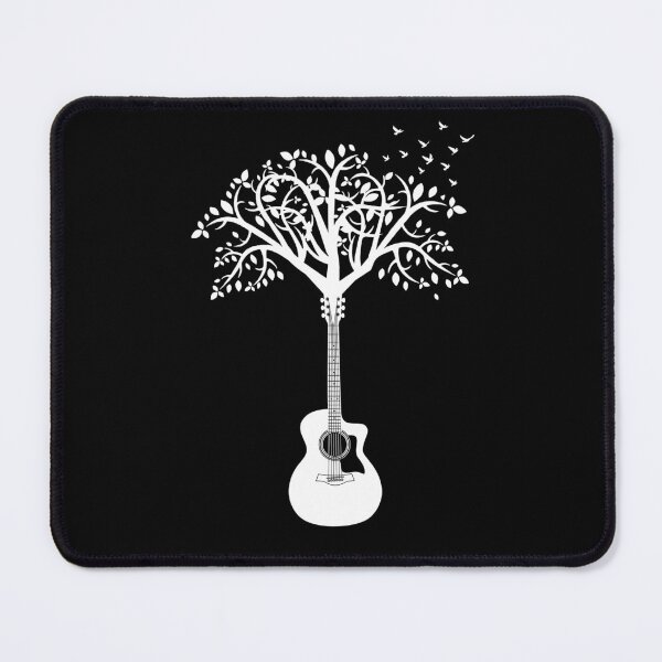 Item preview, Acoustic Guitar Tree Dark Theme designed and sold by nightsworthy.