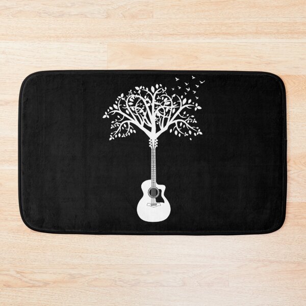 Item preview, Acoustic Guitar Tree Dark Theme designed and sold by nightsworthy.