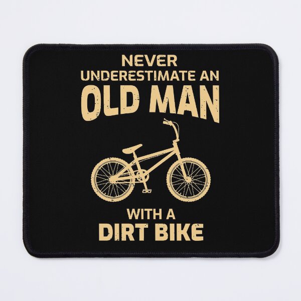Item preview, BMX Motocross Dirt Bike Rider Bicycle Dad Grandpa Fathers day Gift designed and sold by TastefulTees.