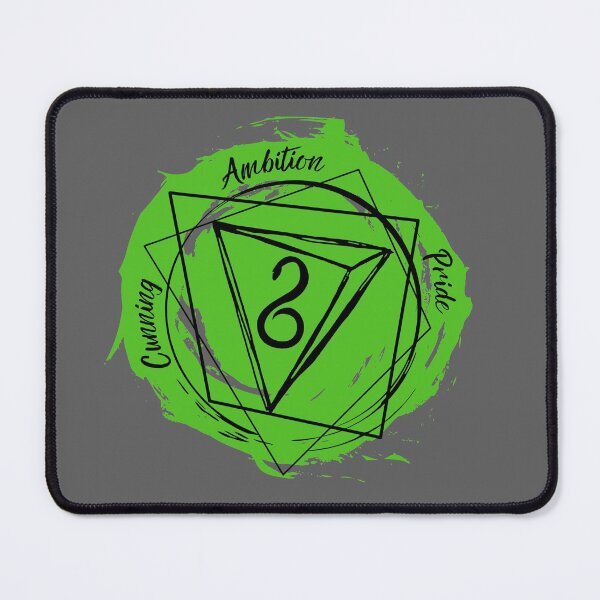 Item preview, Cunning, ambition, pride Green and Gray Snake designed and sold by AlexWolfDesigns.