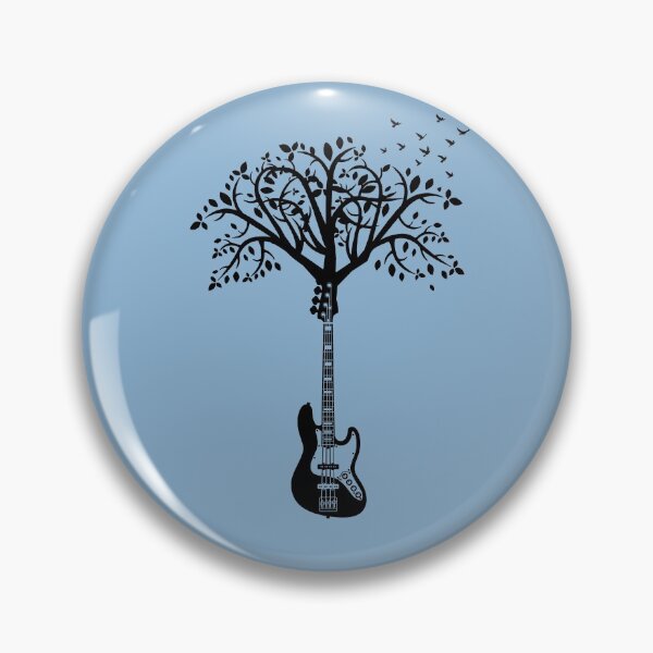 Item preview, Bass Guitar Tree Light Theme designed and sold by nightsworthy.