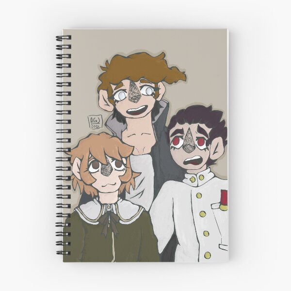 Item preview, Chihiro, Mondo and Ishimaru designed and sold by Tiefdraws <3.
