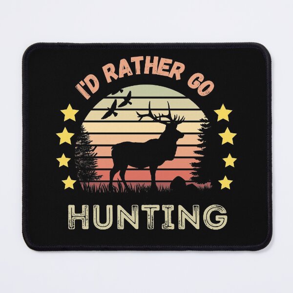 Item preview, I'd rather go hunting retro style designed and sold by 9N20.