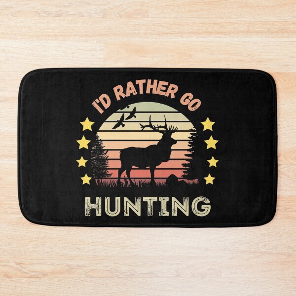 Item preview, I'd rather go hunting retro style designed and sold by 9N20.