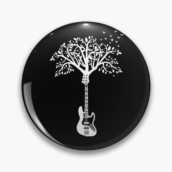Item preview, Bass Guitar Tree Dark Theme designed and sold by nightsworthy.
