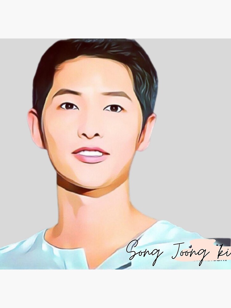 "Song Joong Ki animation " Poster by K-FANTASTIC | Redbubble