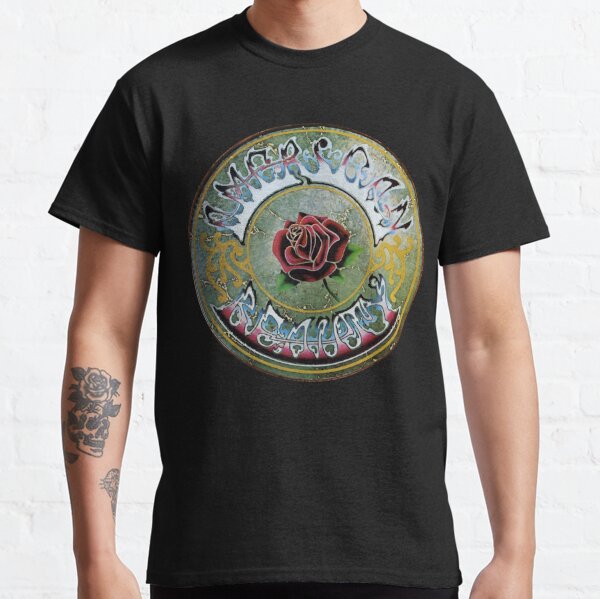 Grateful Dead Bertha Wheel & Roses T-Shirt - Deaf Man Vinyl