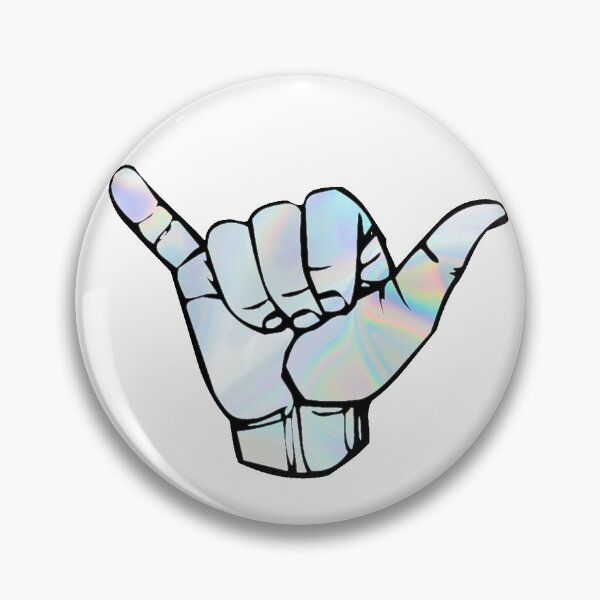 Item preview, Holographic Aesthetic Shakka / Shaka designed and sold by sticker-vault.