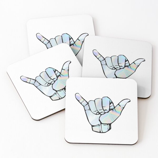 Item preview, Holographic Aesthetic Shakka / Shaka designed and sold by sticker-vault.