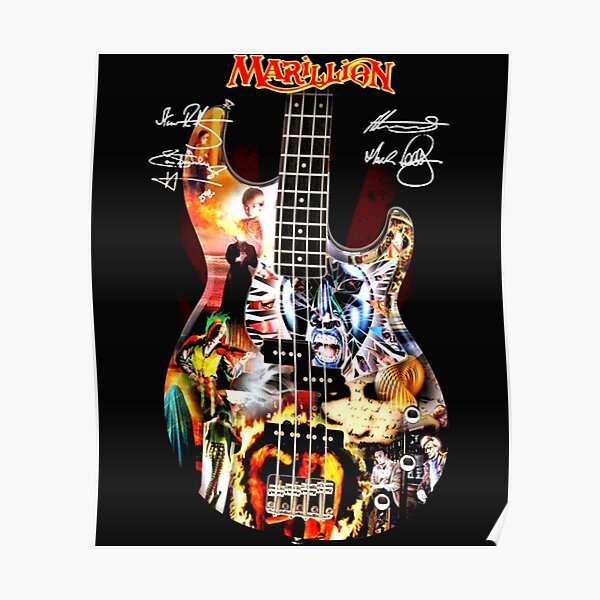 Marillion Gitarrensignaturen Poster