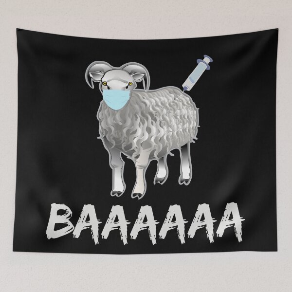 Item preview, BAAAAAA Sheep Got A Vaccine Shot  designed and sold by chetan786.
