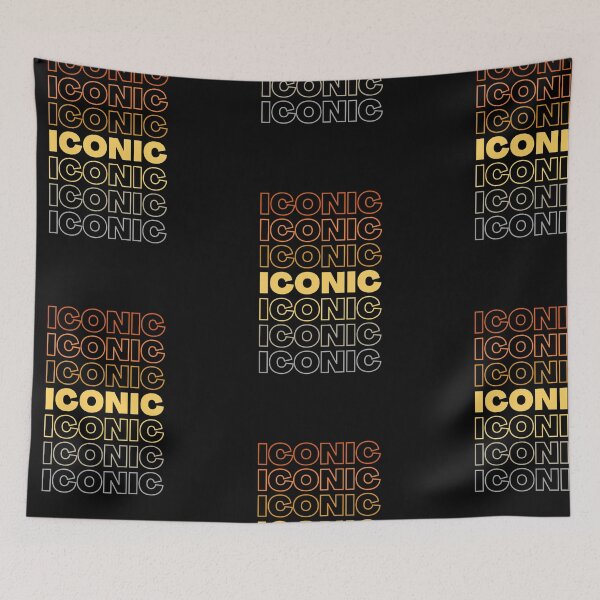 Item preview, Iconic Repeated designed and sold by Wearablepsa.