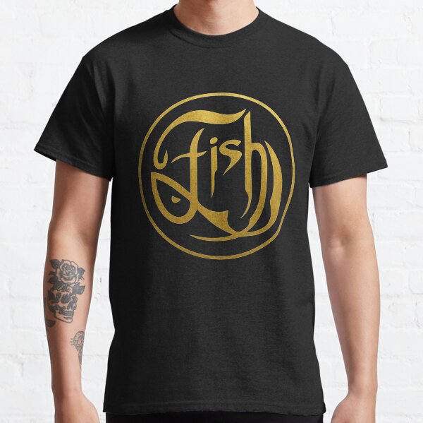 Poisson sur l'or T-shirt classique