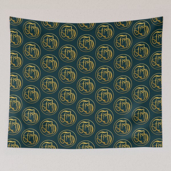 Item preview, Fish On Gold   designed and sold by ohmysale.
