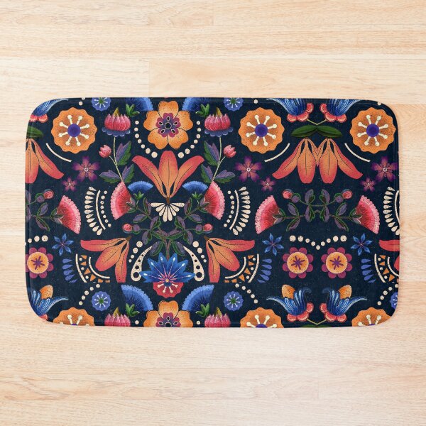 Item preview, Mexican ethnic flower pattern  designed and sold by bhavdip.