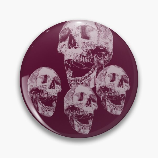 Item preview, Skull in burgandy_1g designed and sold by SueKnox.