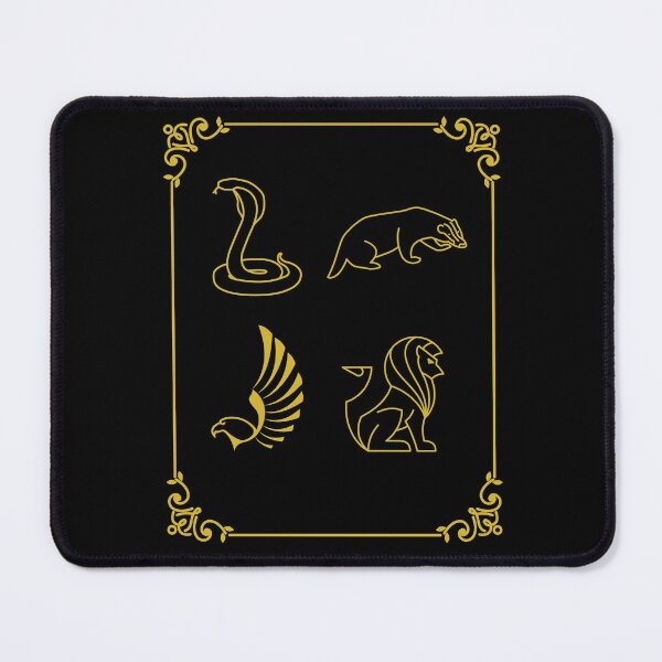 Item preview, Lion, badger, hawk, snake houses designed and sold by AlexWolfDesigns.
